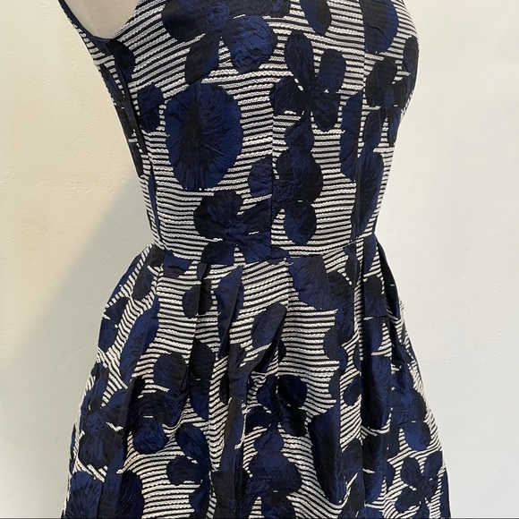 Floral Sleeveless Ballgown Formal Dress Prom Dance - Picture 8 of 15